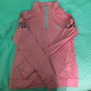 Pink halfzip